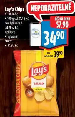 Albert Lay’s chips nabídka