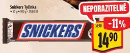 Albert Snickers Tyčinka nabídka