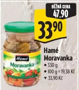 Albert Hamé Moravanka nabídka