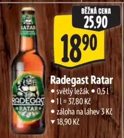 Albert Radegast Ratar nabídka