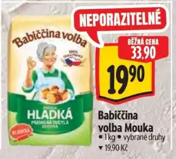 Albert Babiččina volba mouka nabídka
