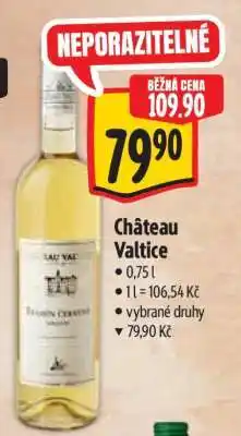Albert Château Valtice nabídka