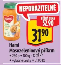 Albert Hami masozeleninový příkrm nabídka
