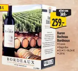 Albert Baron Rocheau Bordeaux nabídka