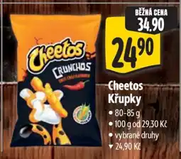 Albert CHEETOS KŘUPKY nabídka