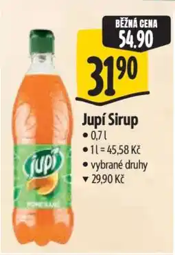 Albert Jupí sirup nabídka