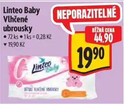 Albert Linteo Baby Vlhčené ubrousky nabídka