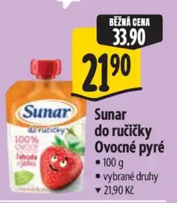 Albert Sunar do ručičky ovocné pyré nabídka