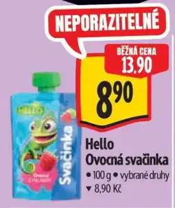 Albert Hello Ovocná svačinka nabídka
