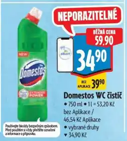Albert Domestos WC čistič nabídka