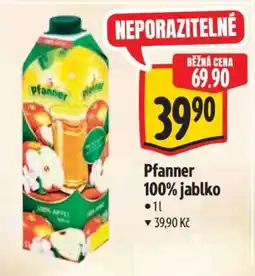Albert Pfanner 100% Jablko nabídka
