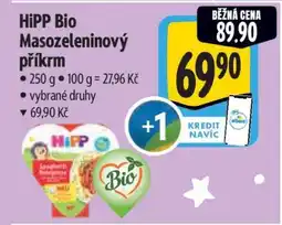 Albert HiPP Bio Masozeleninový příkrm nabídka