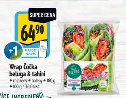Albert Wrap Čočka beluga & tahini nabídka