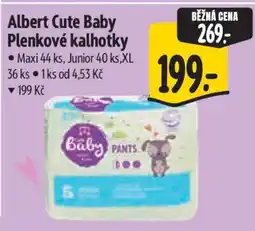 Albert Albert Cute Baby Plenkové kalhotky nabídka