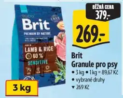 Albert Brit Granule pro psy nabídka