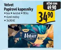 Albert VELVET Papírové kapesníky nabídka