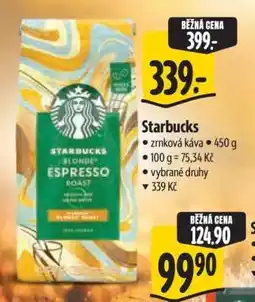 Albert Starbucks nabídka
