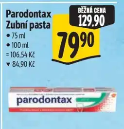 Albert Parodontax zubní pasta nabídka