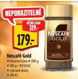 Albert Nescafé Gold nabídka