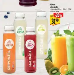 Albert Albert Limonáda nabídka