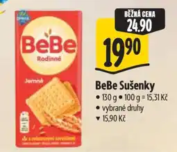 Albert BeBe sušenky nabídka