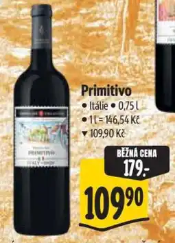 Albert Primitivo nabídka
