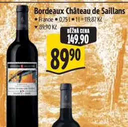 Albert Bordeaux Château de Saillans nabídka