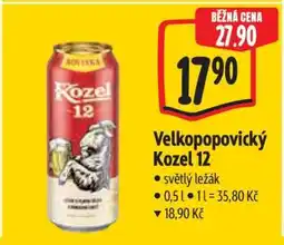Albert VELKOPOPOVICKÝ KOZEL 12 nabídka