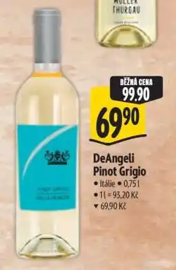 Albert DeAngeli Pinot Grigio nabídka