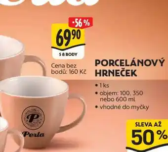 Albert Porcelánový hrneček nabídka