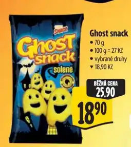 Albert GHOST SNACK nabídka
