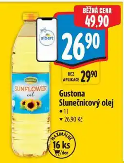 Albert Gustona Slunečnicový olej nabídka