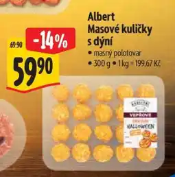 Albert Albert Masové kuličky s dýní nabídka