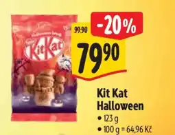 Albert Kit Kat Halloween nabídka
