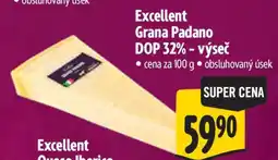 Albert Excellent Grana Padano DOP 32% - výseč nabídka