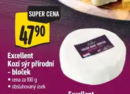 Albert Excellent Kozí sýr přírodní – bloček nabídka