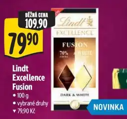 Albert Lindt Excellence Fusion nabídka