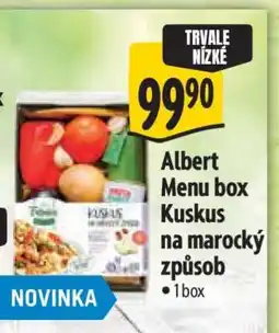 Albert Albert Menu box Kuskus na marocký způsob nabídka