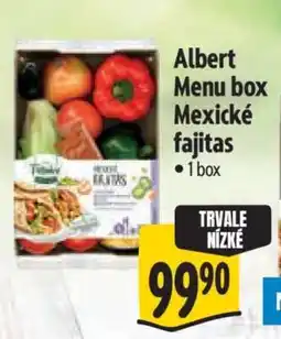 Albert Albert Menu box Mexické fajitas nabídka
