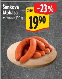 Albert Šunková klobása nabídka