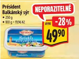 Albert Président Balkánský sýr nabídka