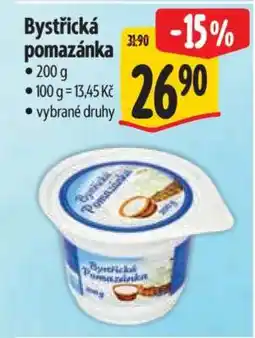 Albert BYSTŘICKÁ POMAZÁNKA nabídka