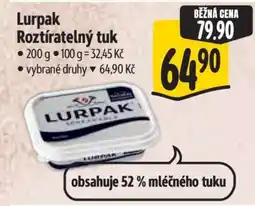 Albert Lurpak Roztíratelný tuk nabídka