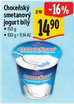 Albert Choceňský Smetanový jogurt bílý nabídka
