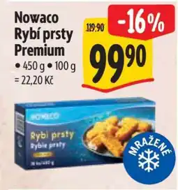 Albert Nowaco rybí prsty Prémium nabídka