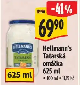 Albert Hellmann’s Tatarská omáčka nabídka