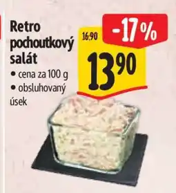 Albert RETRO Pochoutkový salát nabídka