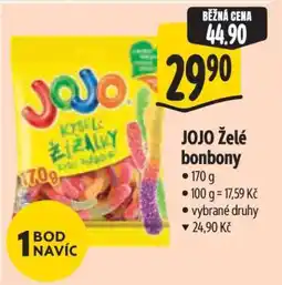Albert JOJO Želé bonbony nabídka