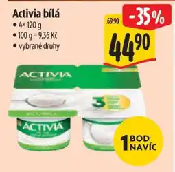 Albert Activia bílá nabídka