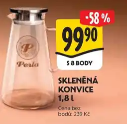 Albert Skleněná konvice 1,8 l nabídka